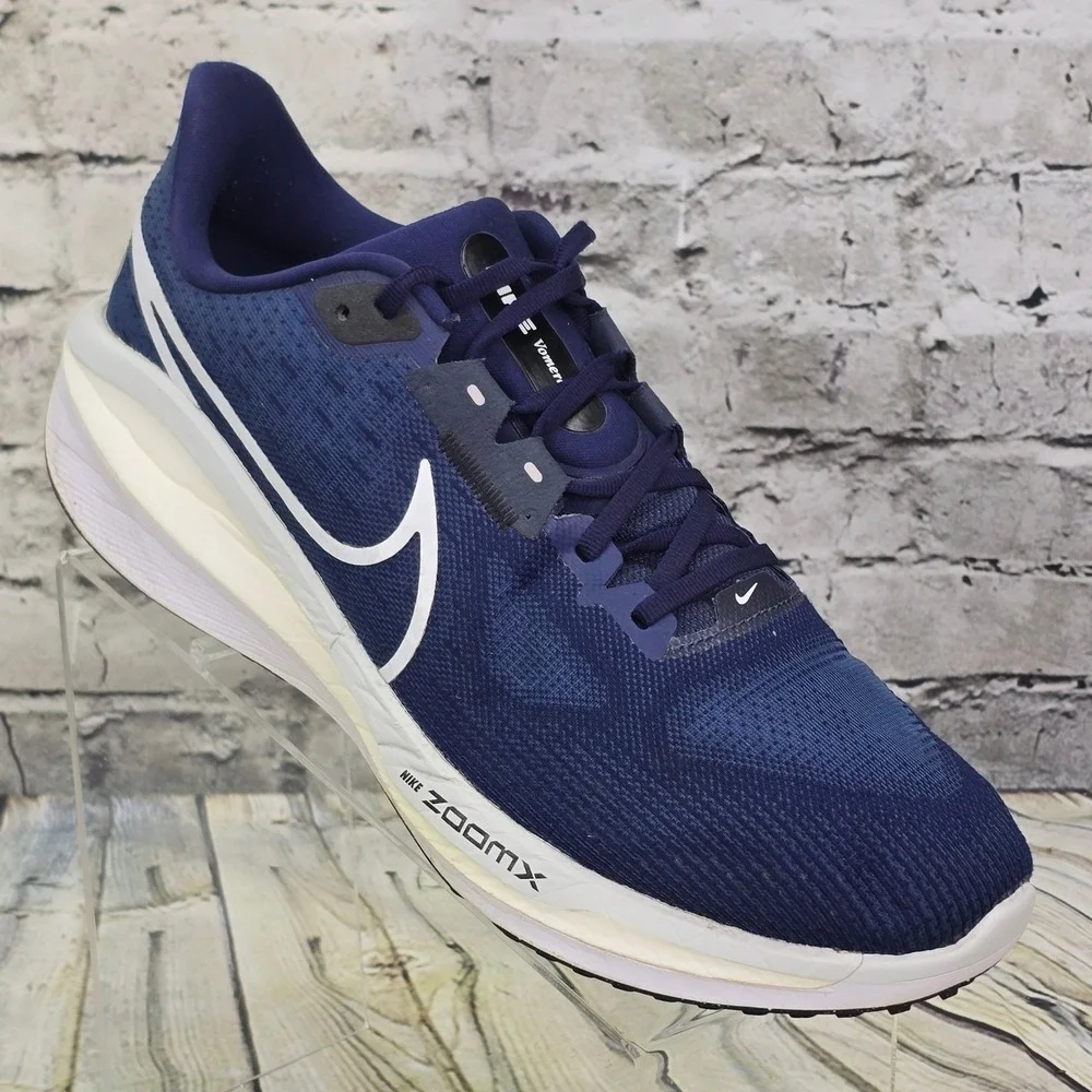 Nike Air Zoom Vomero 17 Running Shoes Mens 11 Navy Blue White FB1309-400 Sneaker